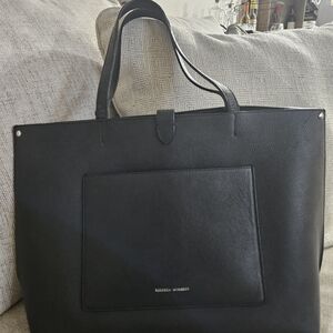 Rebecca Minkoff Black Leather Tote Bag